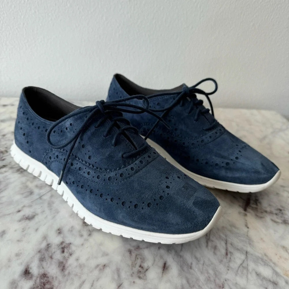 Cole Haan Shoes - Cole Haan Zerogrand Oxford Blue